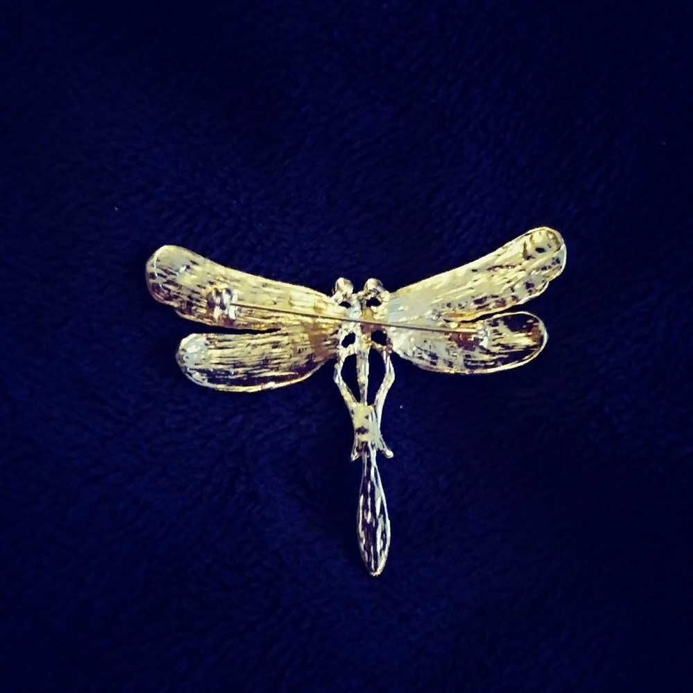 Dragonfly Brooch New in pkg - Picture 3 of 4